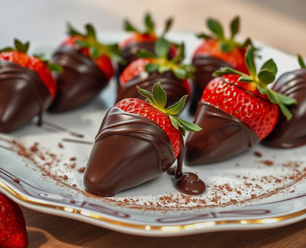 Chocolate Dipped Strawberries