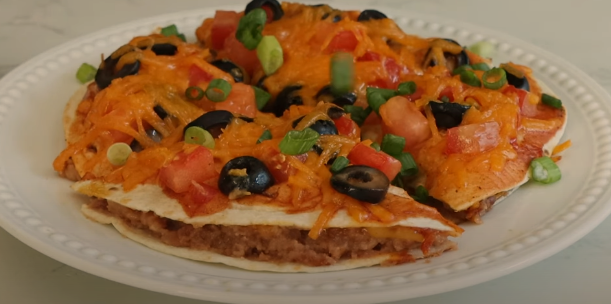Vegan Copycat Taco Bell Mexican Pizza