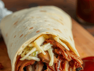 Spicy Chicken Caesar Wrap