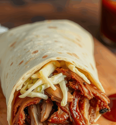 Spicy Chicken Caesar Wrap