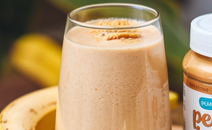 Banana Peanut Butter Smoothie