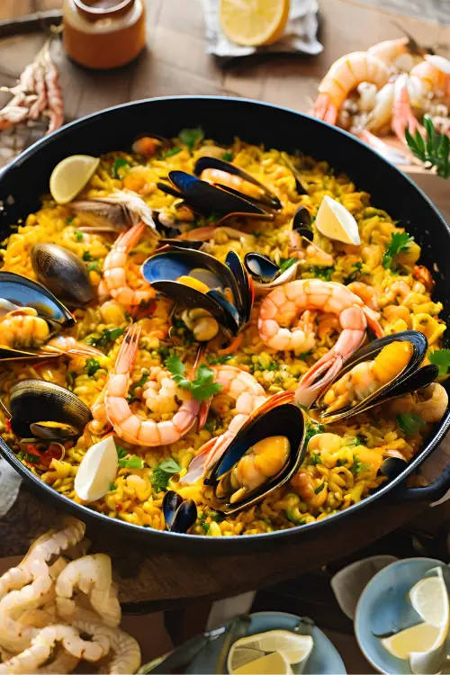 Seafood Paella