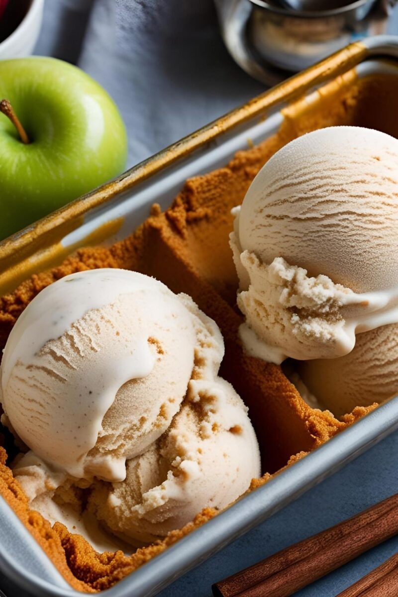 Spiced Apple Cider Ice Cream