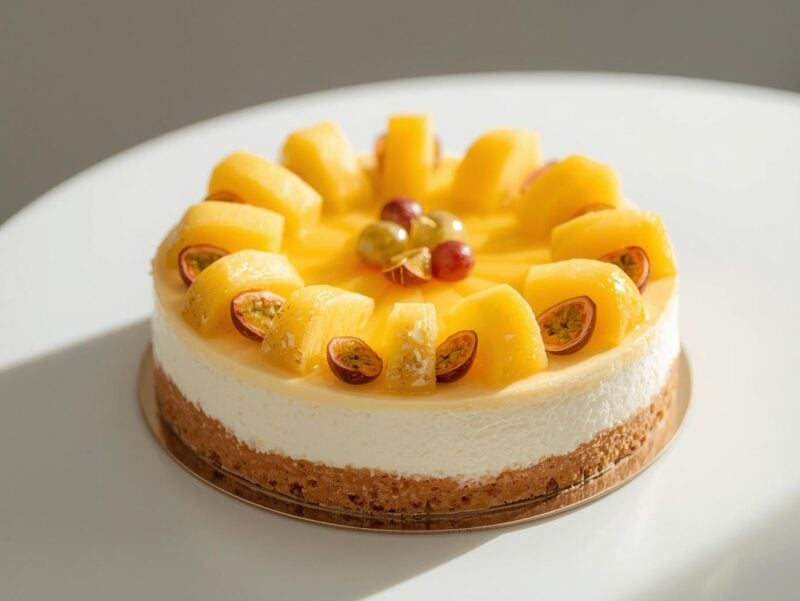 Tropical Fruit Cheesecake