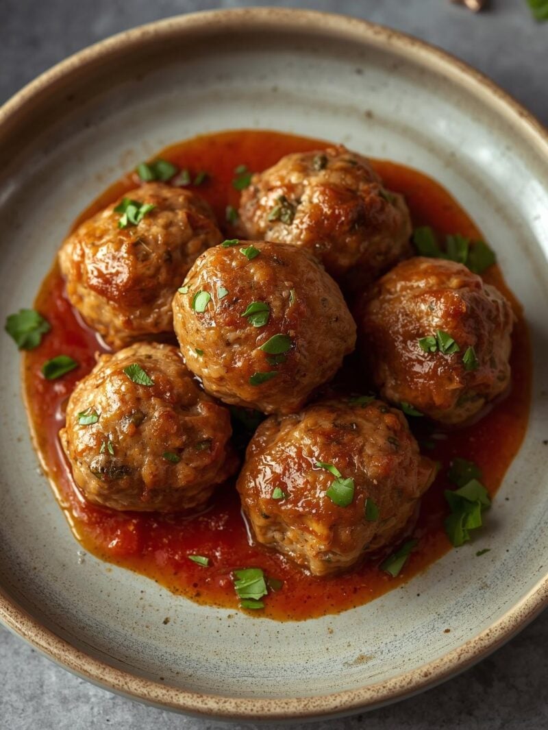 Turkey and Spinach Meatballs