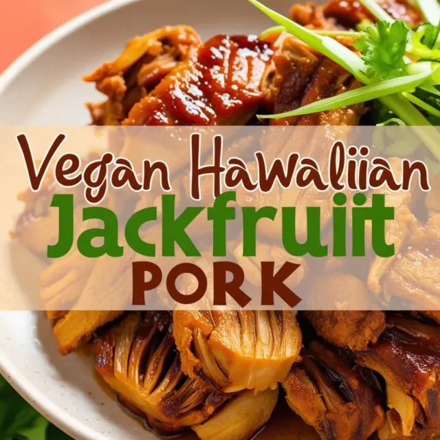 How to Make Vegan Hawaiian Kahlua Jackfruit Pork