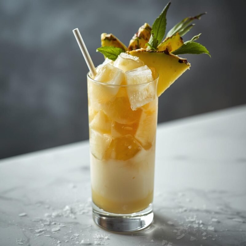  Vegan Piña Colada Mocktail