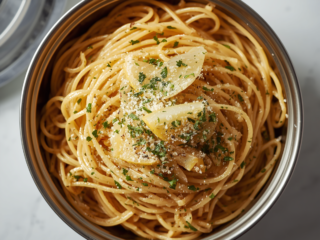 Lemon Garlic Pasta Recipe