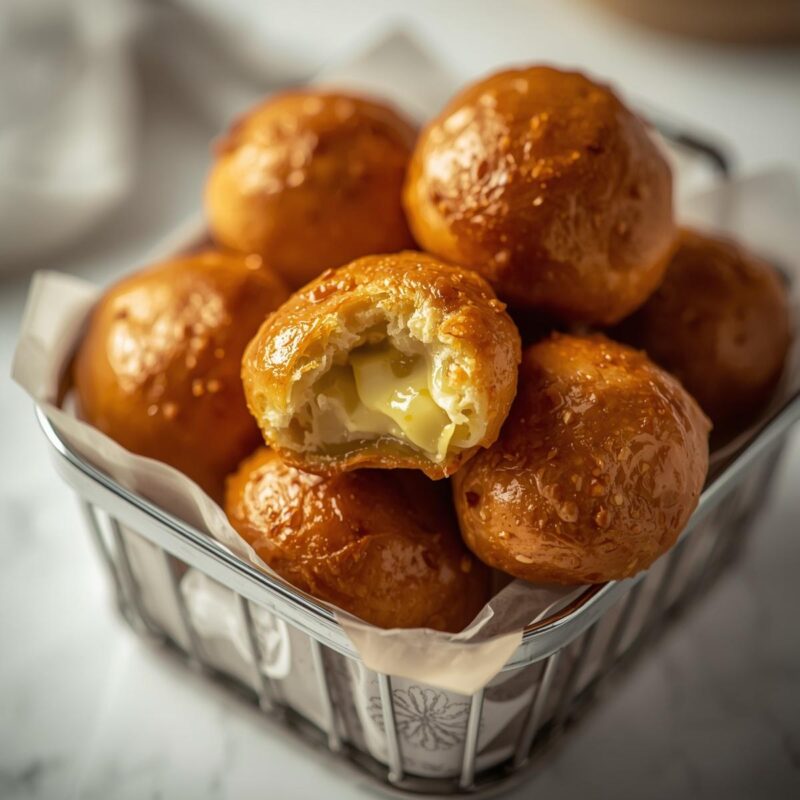 Garlic Cheese Bombs
