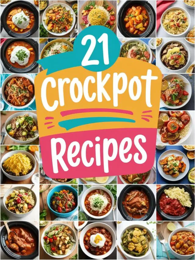 21 Crockpot Recipes