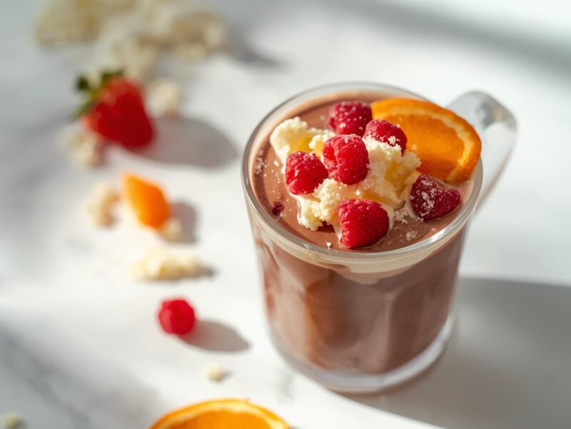 Fruity Fiesta Hot Chocolate