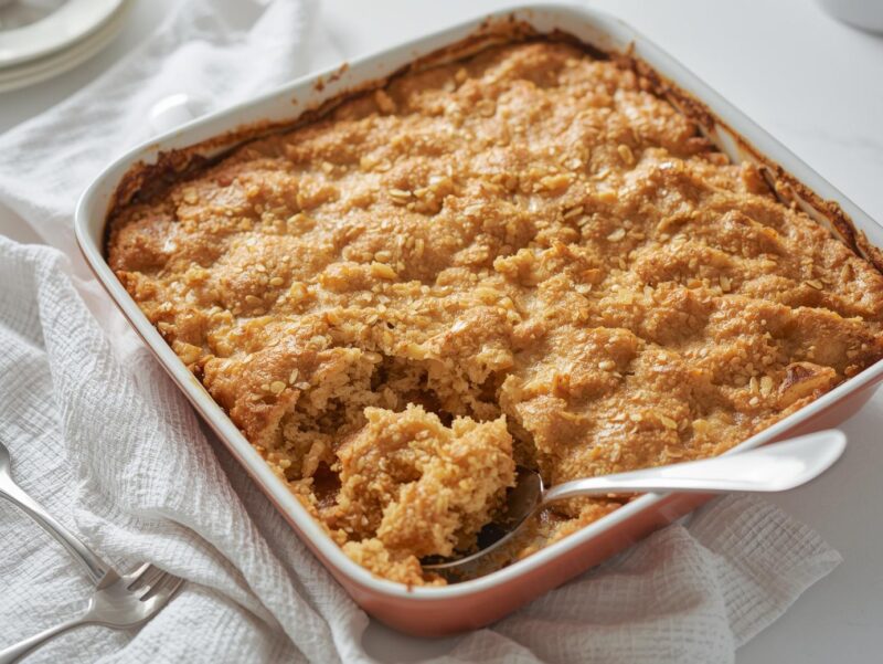 Apple Cinnamon Oatmeal Casserole