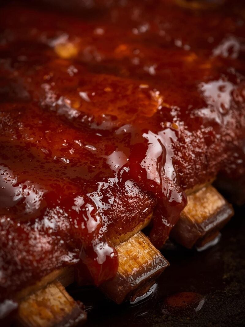 BBQ Ribs with Homemade Sauce