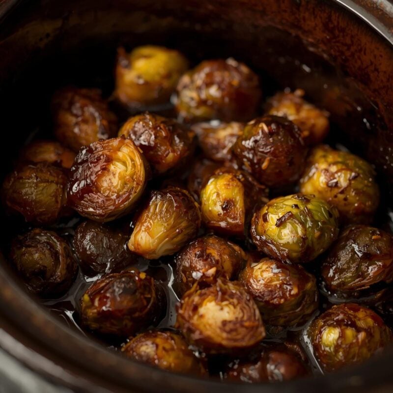 Balsamic Glazed Brussels Sprouts