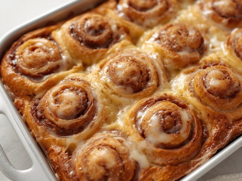 Cinnamon Roll Breakfast Casserole