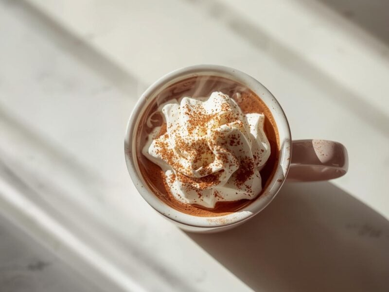 Cinnamon Roll Hot Chocolate