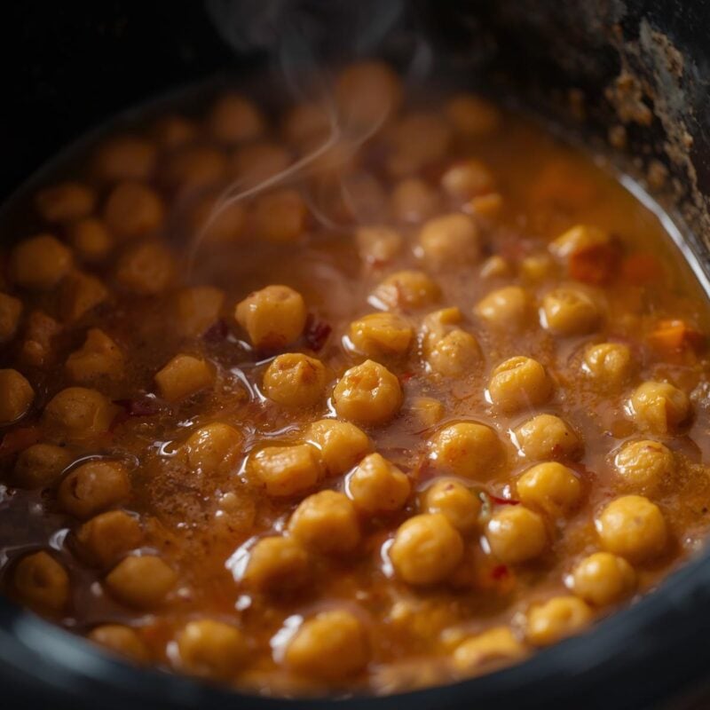 Coconut Milk and Chickpea Stew