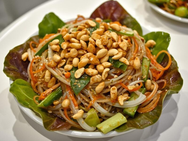 Cold Noodle Salad with Peanuts