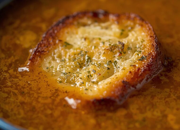 Garlic Bread Soup