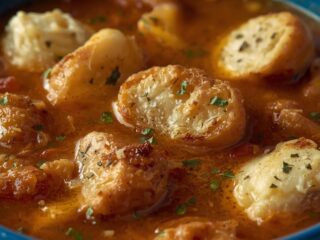 Garlic Bread Soup