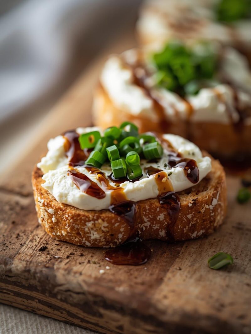Herbed Goat Cheese Crostini