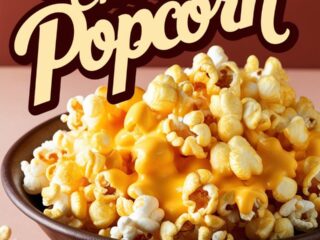 Homemade Cheese Popcorn