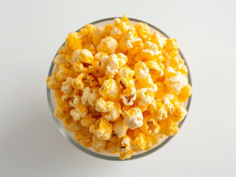 Homemade Cheese Popcorn