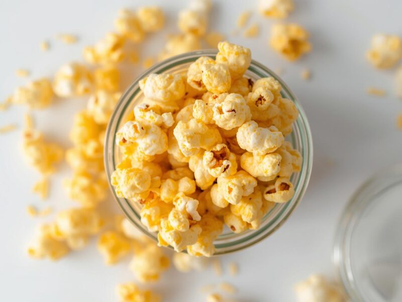 Homemade Cheese Popcorn