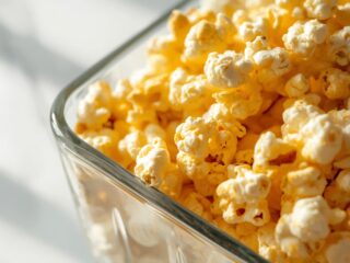 Homemade Cheese Popcorn