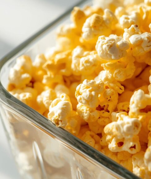 Homemade Cheese Popcorn