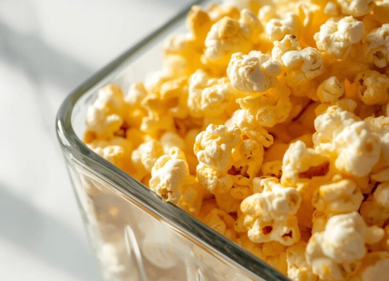 Homemade Cheese Popcorn