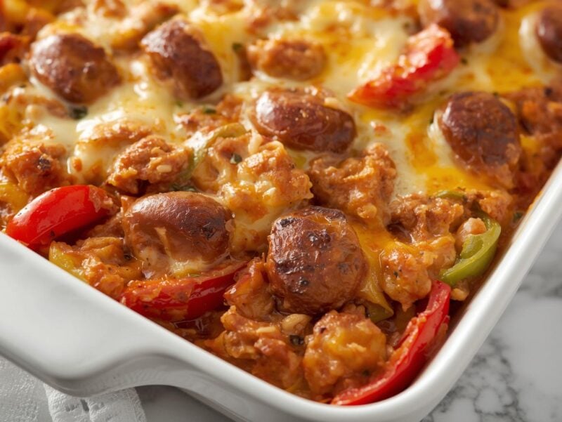 Italian Sausage and Pepper Casserole
