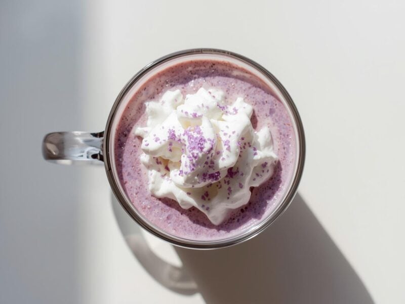 Lavish Lavender Hot Chocolate