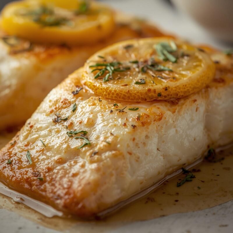 Lemon Herb Baked Cod