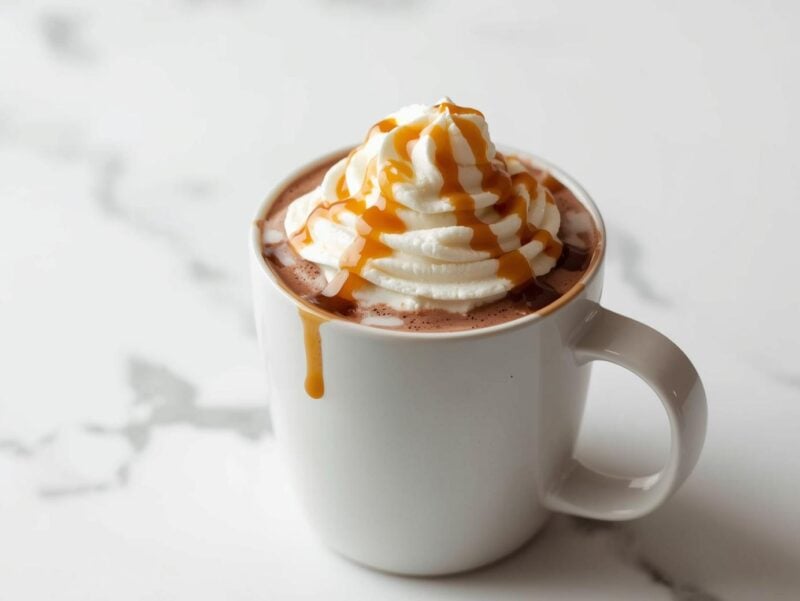Salted Caramel Hot Chocolate