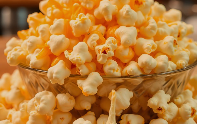 Homemade Cheese Popcorn