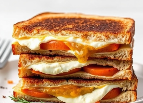 Caprese Grilled Cheese