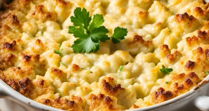 Cauliflower and Cheese Bake