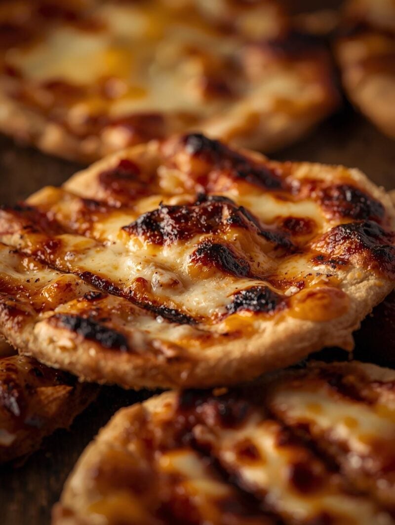 Smoky Grilled Flatbread Pizzas
