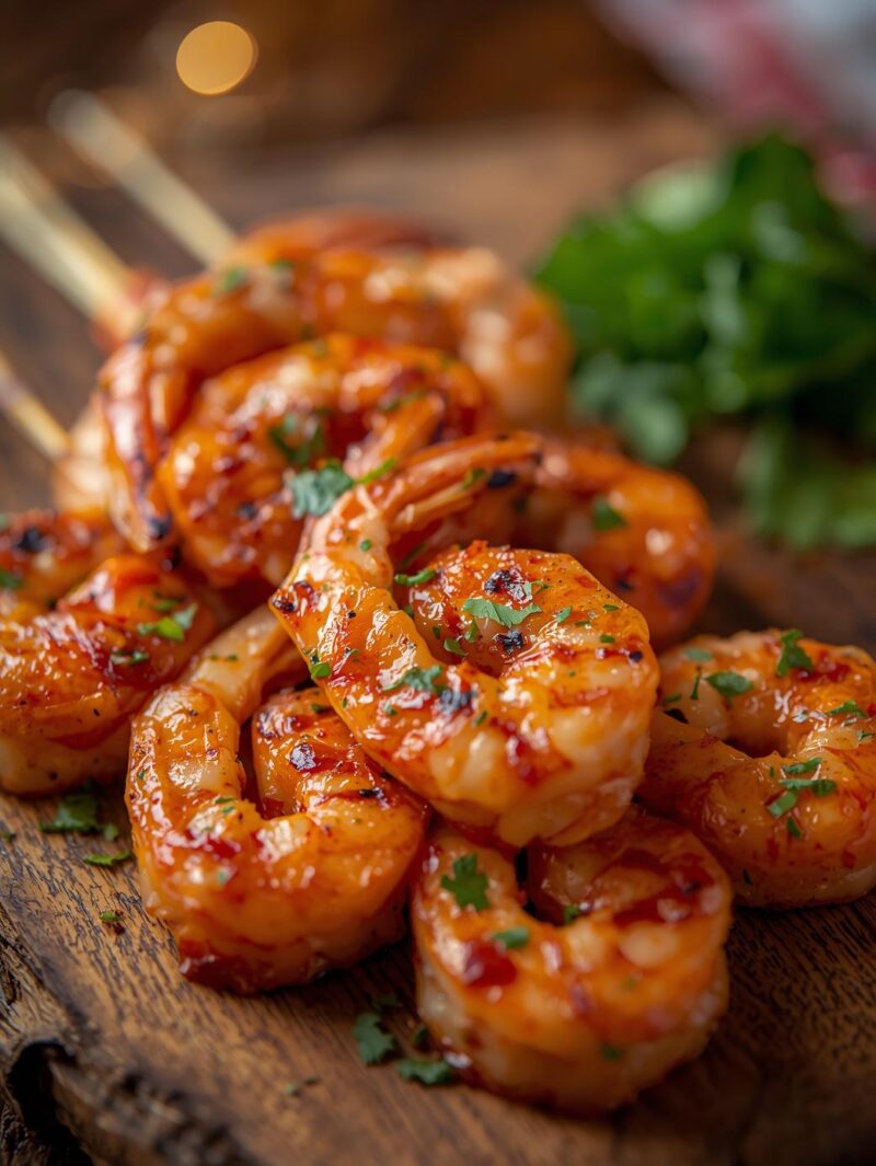 Spicy Grilled Shrimp Skewers
