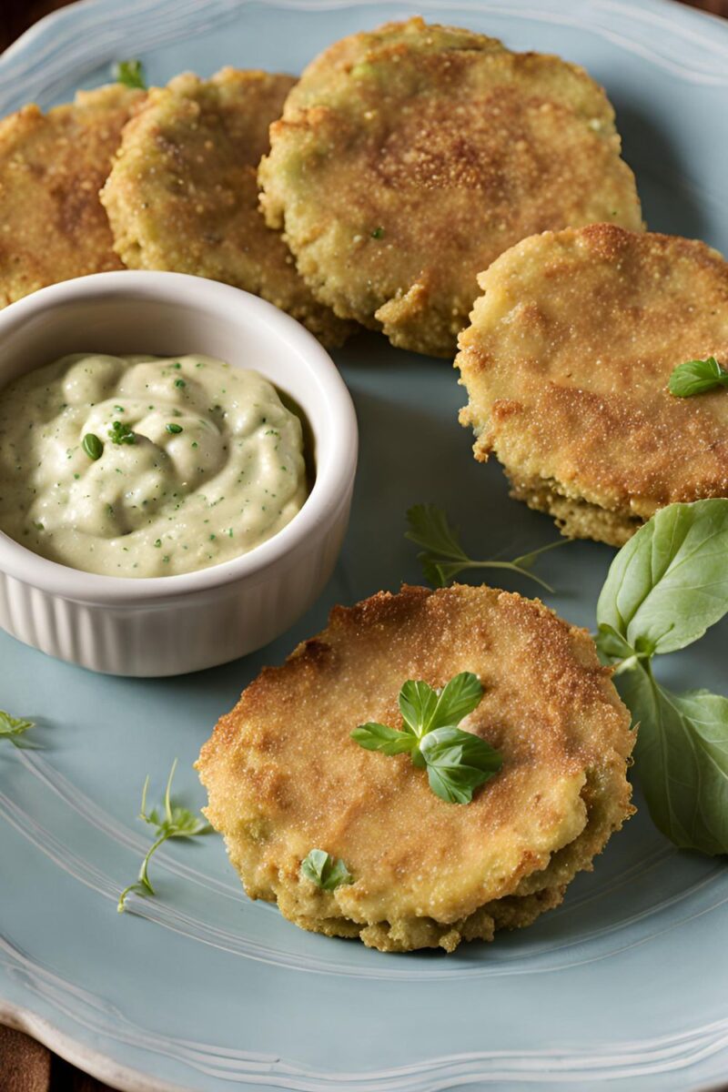 Fried Green Tomatoes with Remoulade