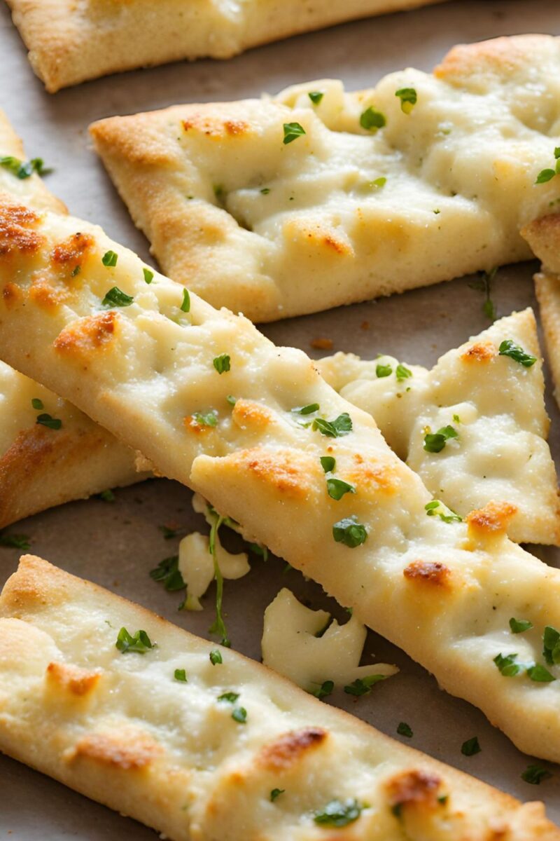Cheesy Garlic Breadsticks