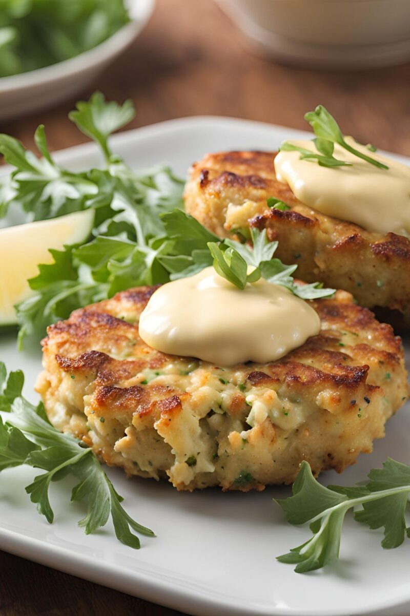 Savory Crab Cakes with Aioli