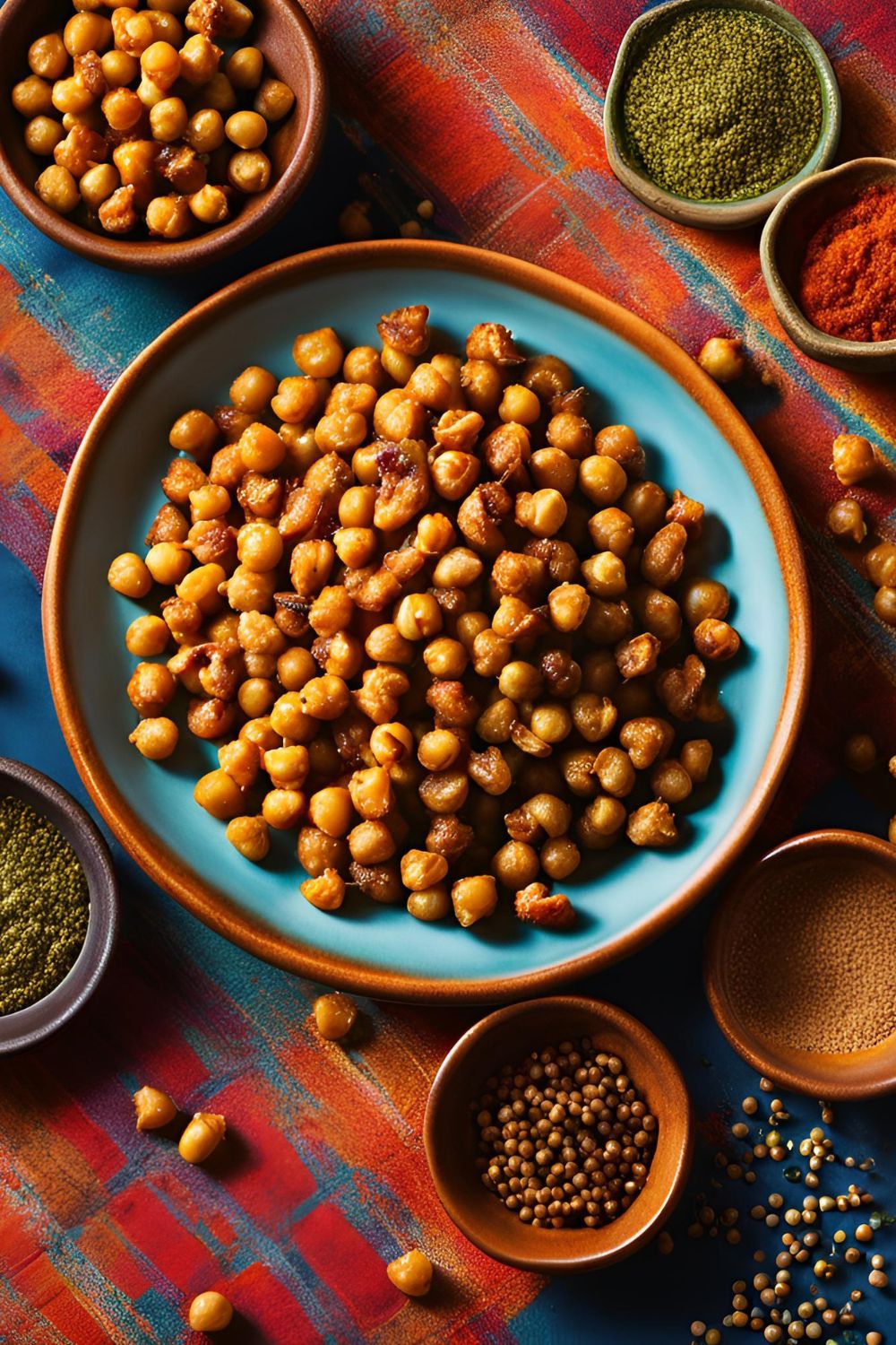 Crispy Chickpeas with Spices
