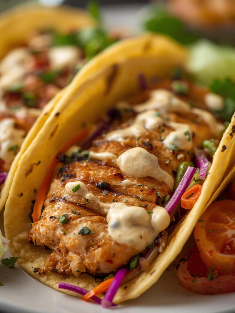 Zesty Grilled Fish Tacos