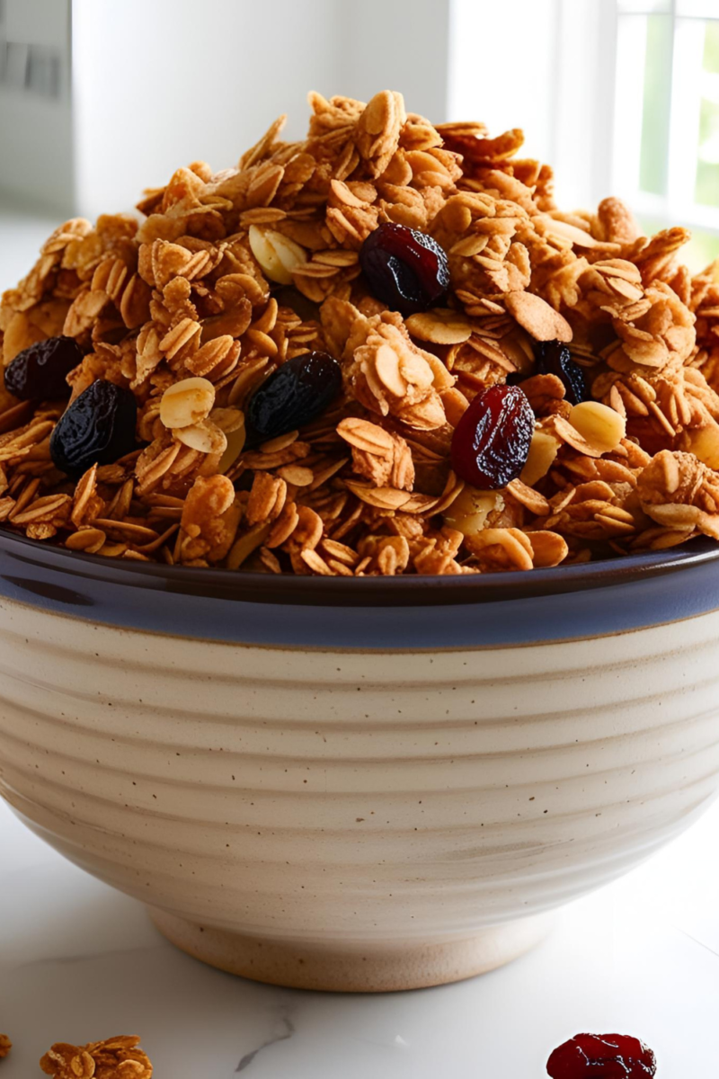 Cinnamon Raisin Granola