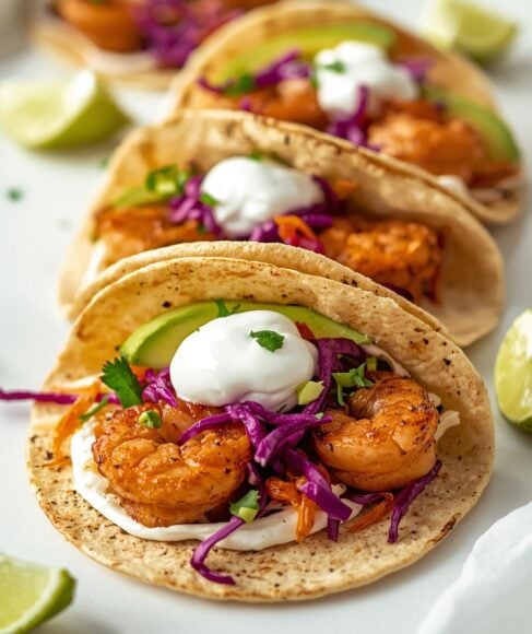 How to Make a Spicy Blackened Shrimp Tacos Recipe