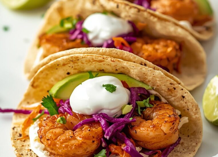 How to Make a Spicy Blackened Shrimp Tacos Recipe
