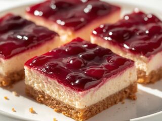 Cherry Cheesecake Bars Recipe