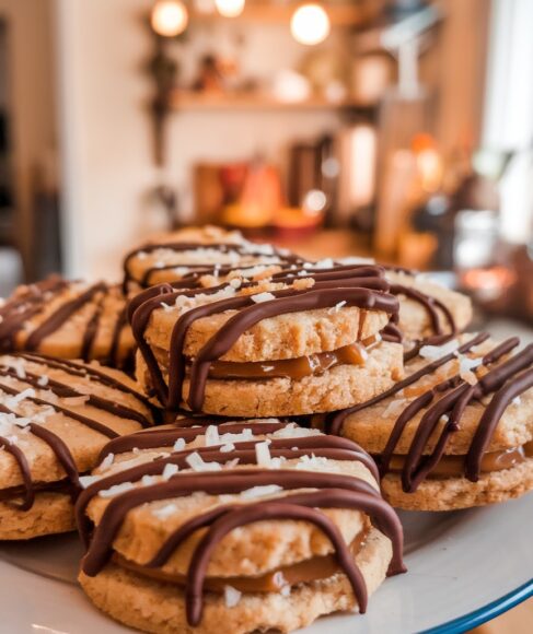 Homemade Samoas Cookies